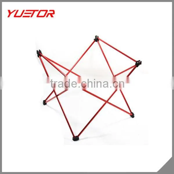 folding aluminium camping table for picnic traveling BBQ