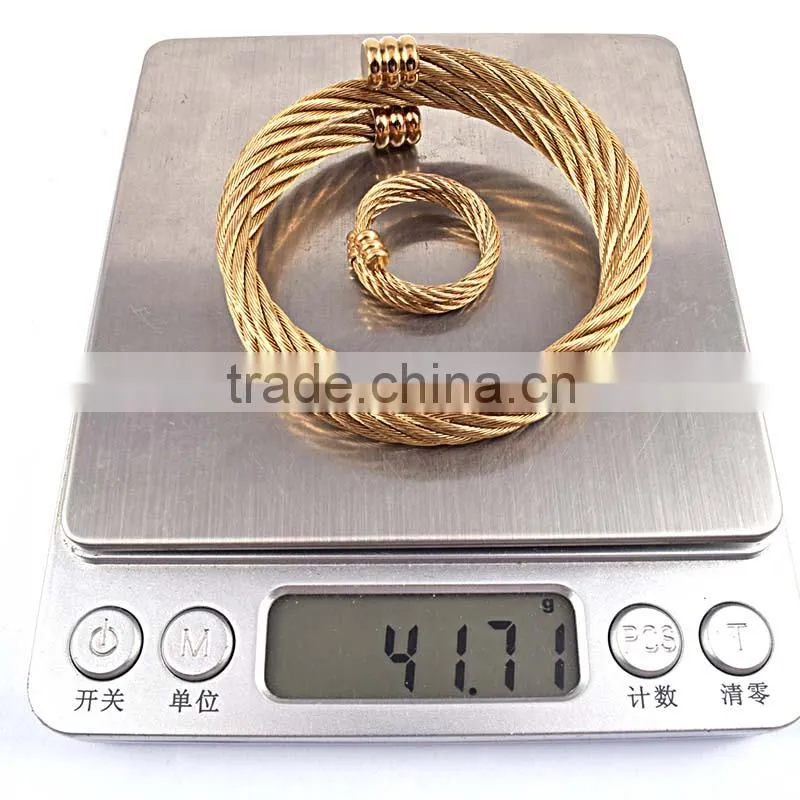 Latest gold finger ring designs fashion jewellery stainless steel set jewelry