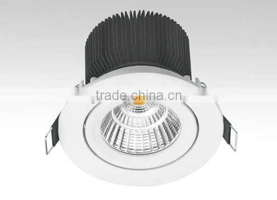 13w 1500lm CE ROHS TUV COB led downlight