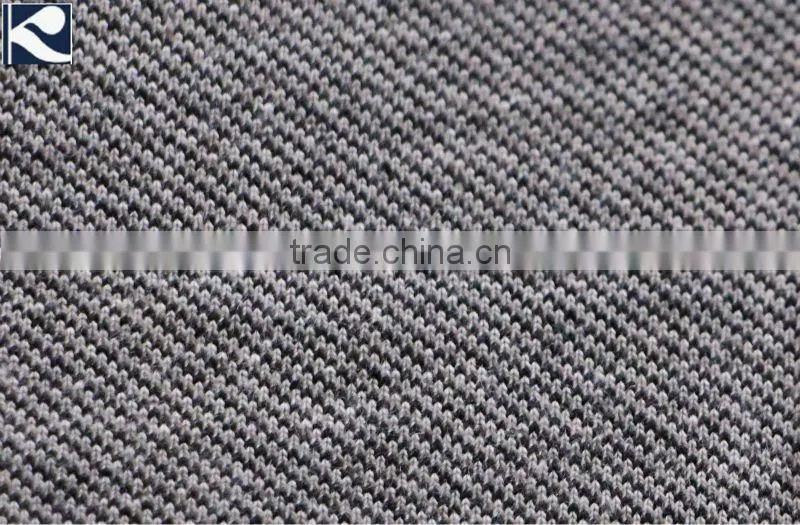 indigo dyed cotton knit denim