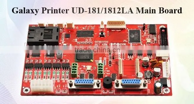 Main board / headboard for flora printer