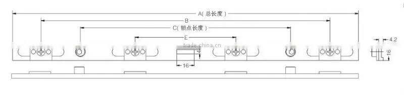 Door lock JW-6088B