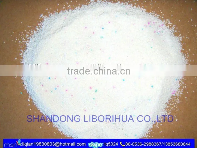 bulk package washing powder with pallet