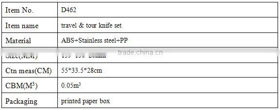 D462 knife set fruit knife food cutting tool