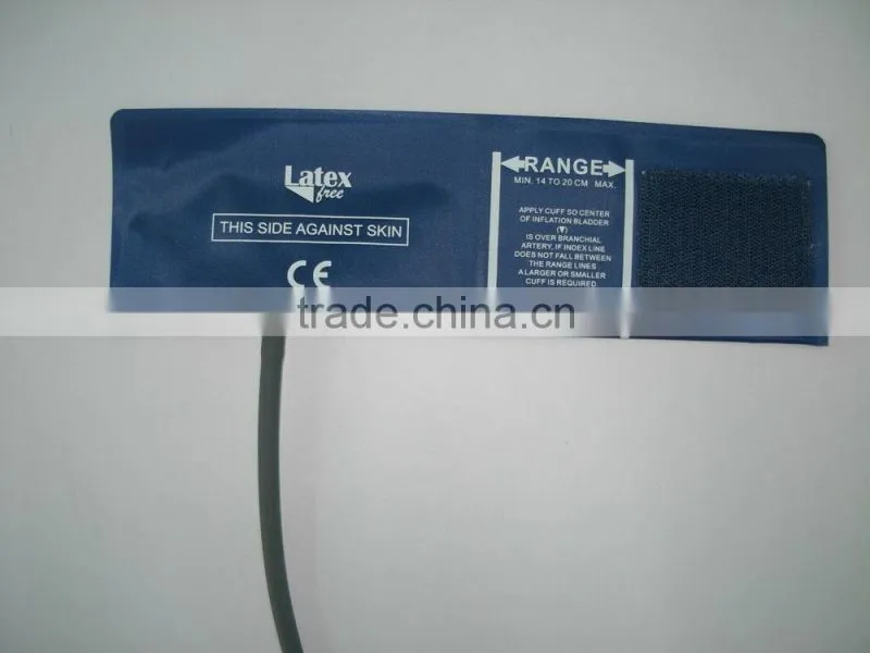 Reusable blood pressure cuff, Bladderless, (Latex-free)