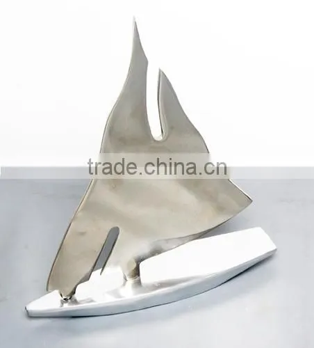 Cast Aluminum Decorative Sail Boat