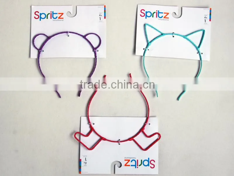 Girl and children Plastic headband,steel hair band,cute head band for parties