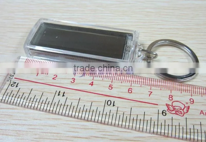 Car Brand Logo Flash Solar LCD Keychain