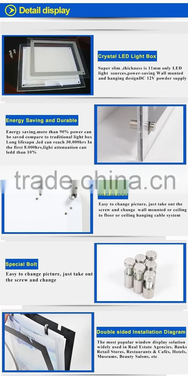 crystal chandeliers frames advertising