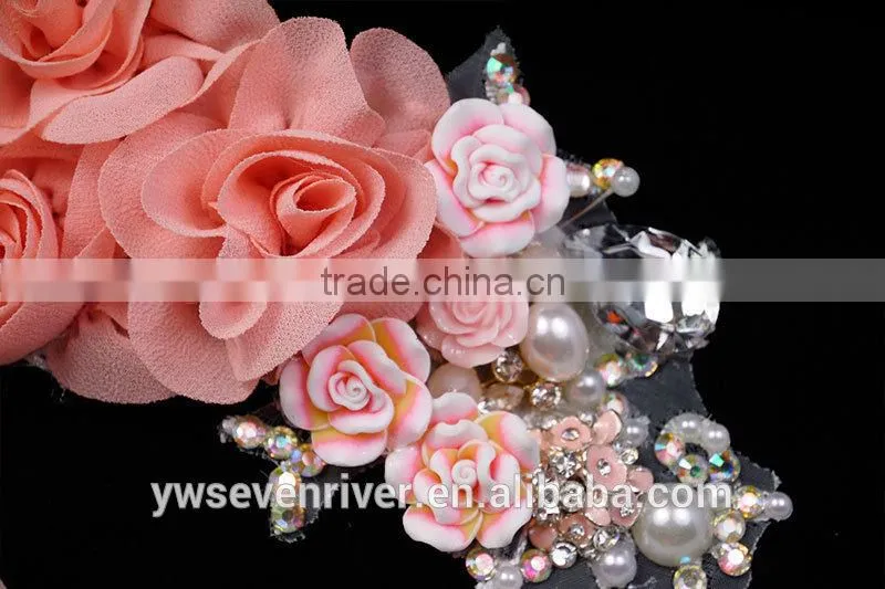 DIY bridal tiara simulation headdress flower WeddinDIY bridal tiara simulation headdress flower is tasted Wedding accessories