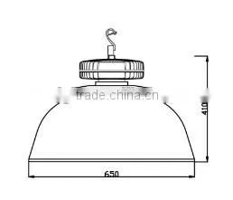 self-ballast magnetic induction light high power 400w induction lamp