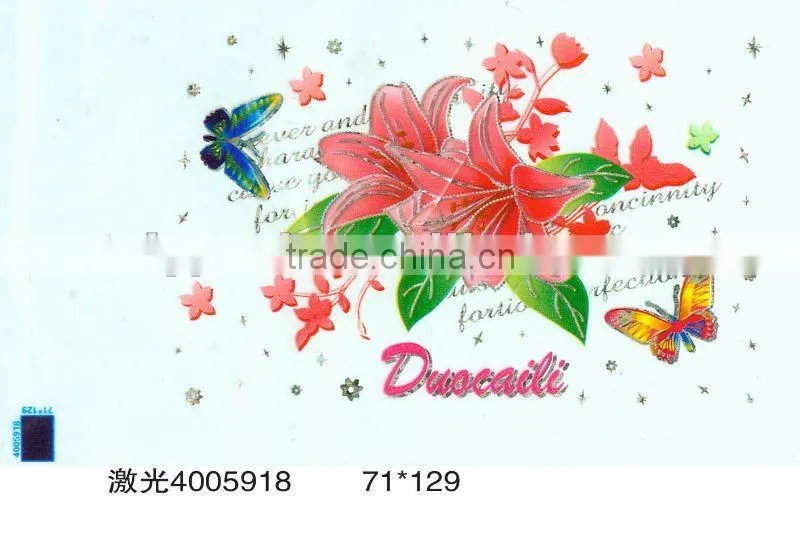 High Temperature and Heat Transfer Type Flower transfer printing film
