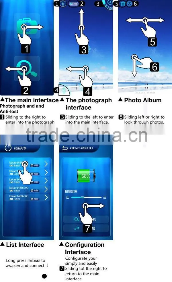 Bluetooth GPS Tracker Wifi Anti-lost Alarm