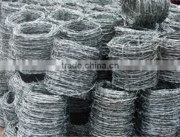 Barbed Wire/High Quality Galvanized Barbed Wire/PVC Coated Barbed Wire