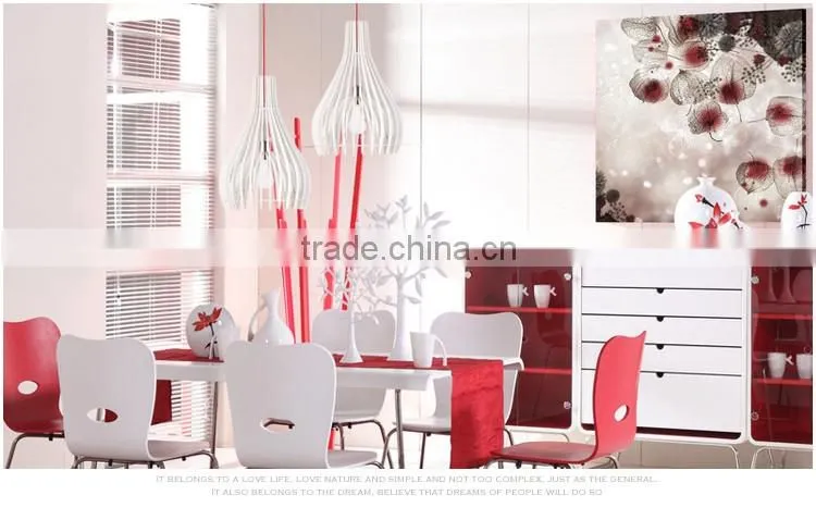 new design wood pendant lamp for shop or cafe JK-8005B-12 LED pendant light