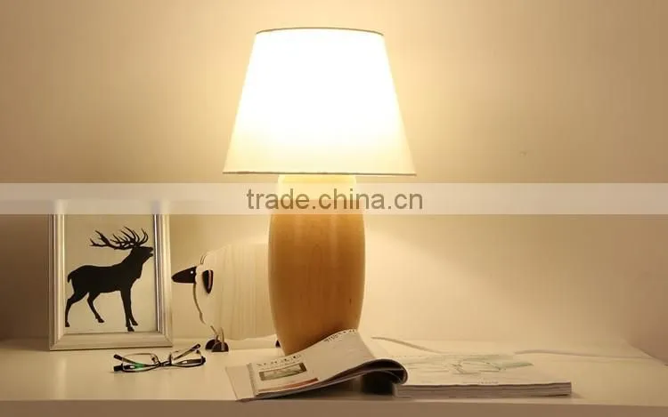 LED Wood table lamp Hot Sale Outstanding Designer led table lamps LED Wood table Light JK-879-17