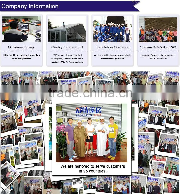 China Best Wedding Supplies Supply Tent for Wedding