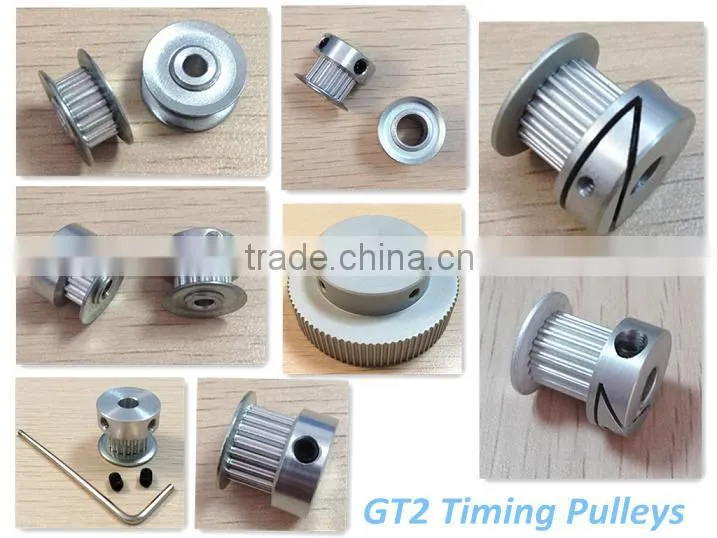 608ZZ bearing bore aluminium Belt tensioner idler pulley