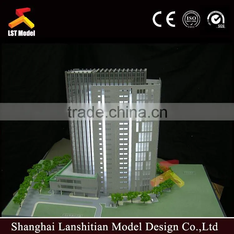 durable ABS plastic architectural building scale model for sale