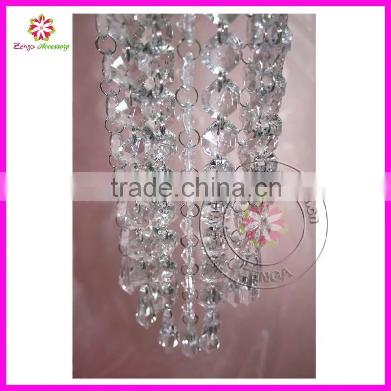 Acrylic crystal garland