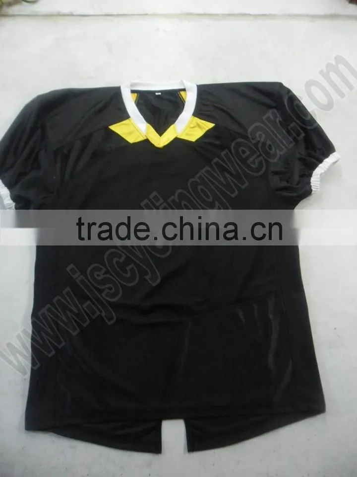 Custom hot selling black American Football Jersey