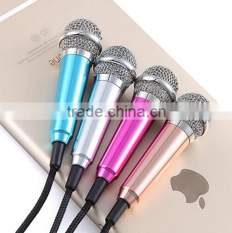 Mini Mobile Phone Karaoke Microphone, phone microphone for phone and laptop