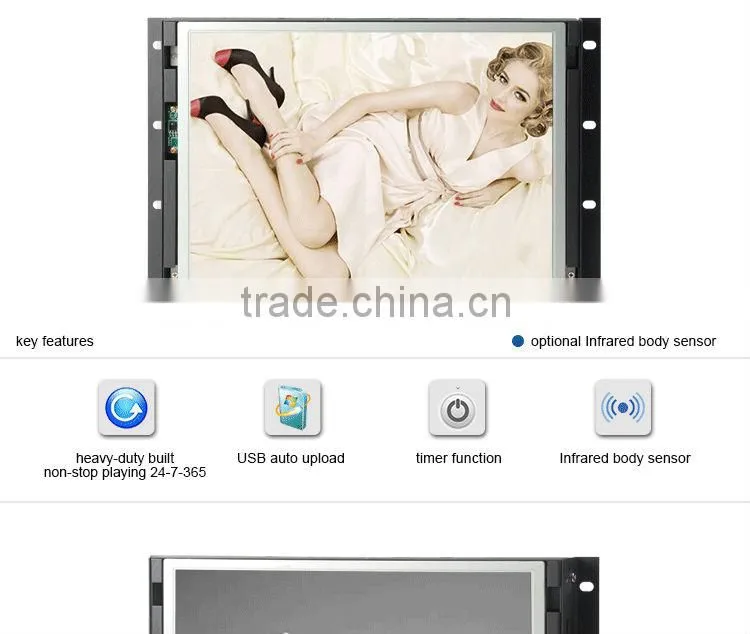 flintstone 15 inch open frame lcd monitor