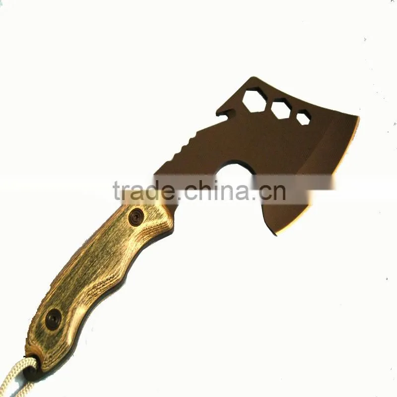 portable outdoor camping multifunctional hatchet axe