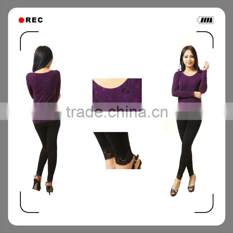 2015 beautiful seamless long sleeve shirt with jacquard