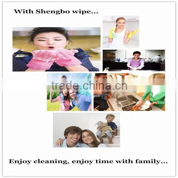 Polyester Wiper,Pet Wipe,Chemical Free Cleaning Products