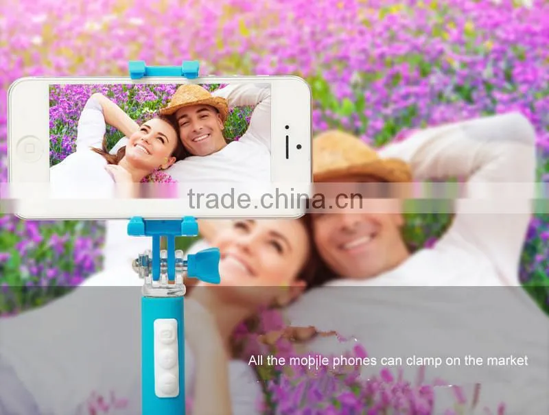 2015 hot selling mini monopod , small size Selfie Stick With Bluetooth as gift