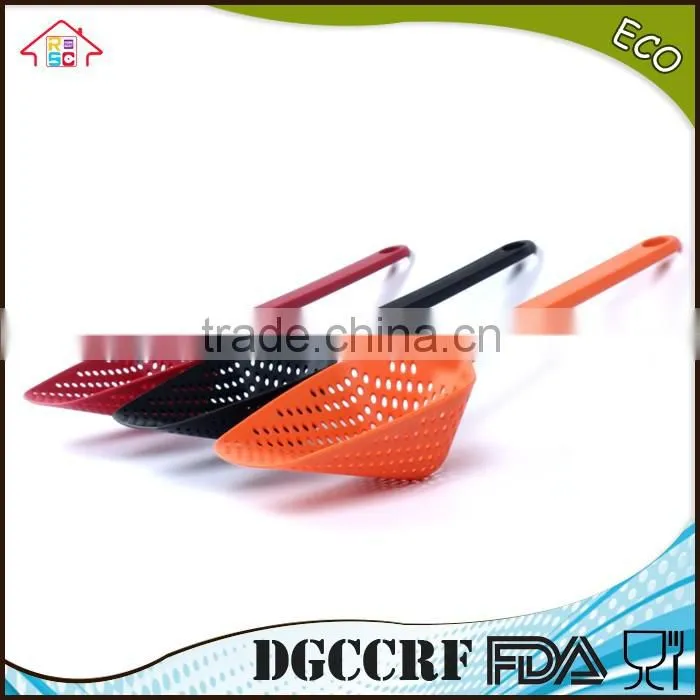 NBRSC Nylon Colander Strainer slotted Spoon Scoop Server Drain Pasta Veg Kitchen Cooking Serving Aid