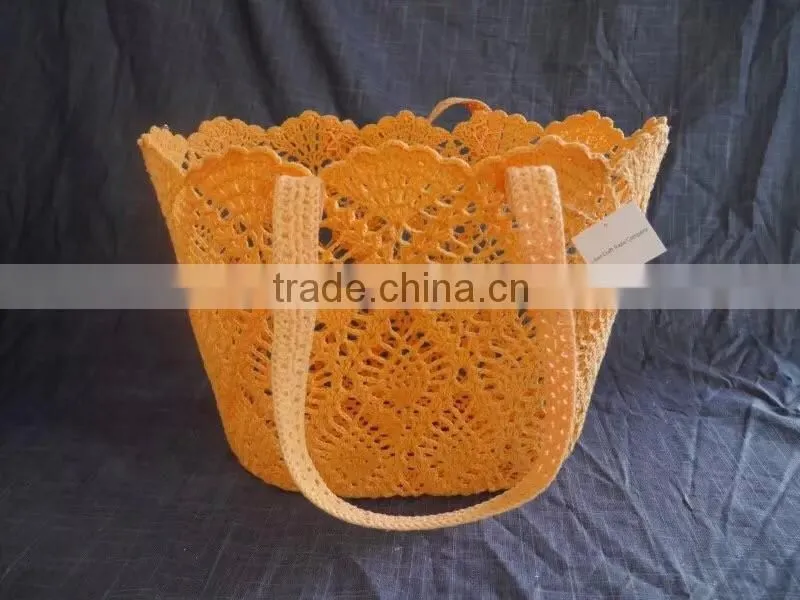 2016 new style hot selling and natural 100% hand making cheap basket with handles