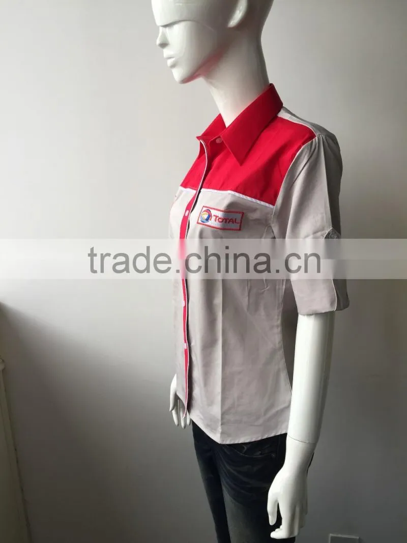 2015 High Quality Work clothing, workwear uniform, supermarket workwear uniform