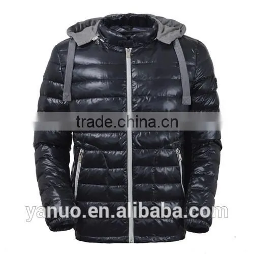 215-2016 New trendy man's softshell jacket,ultralight down jackets