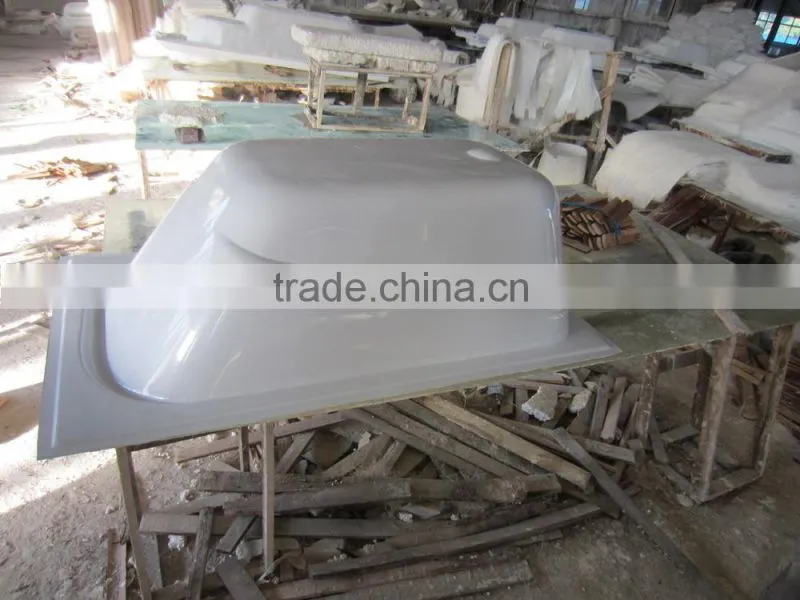160x70x36cm Steel Enamel irregular bathtub