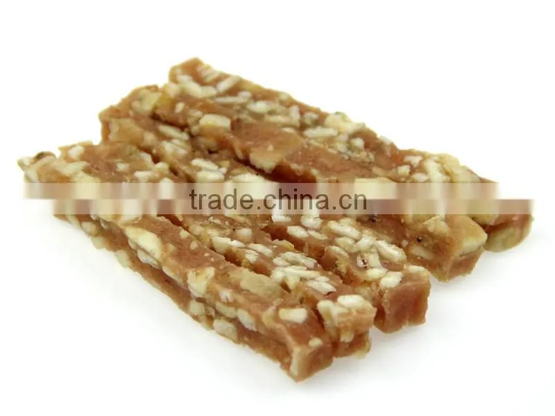 wholesale natural dry rabbit and kiwi bit pet dog Snack