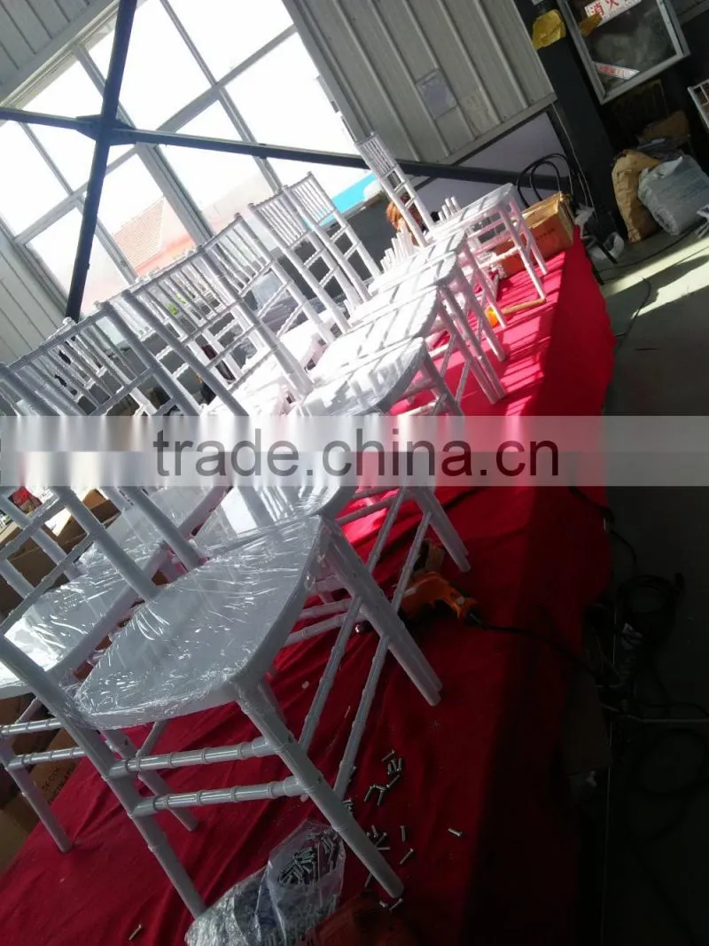 plastic clear/ whiteTiffany Chair/chiavari chair for wediing
