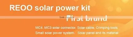 REOO mono crystalline solar panels with good quality,low price solar cell