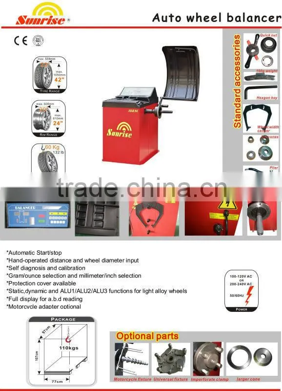 wheel balancer with coverhold from China