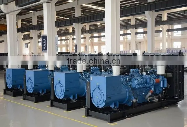 Hot! 1400 KVA/1120KW MTU diesel generator with Germany original 12V4000G23R MTU engine