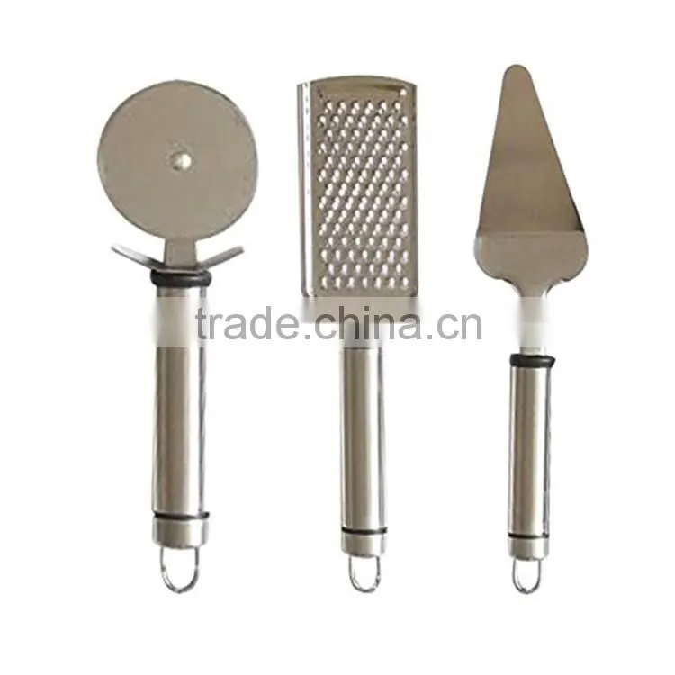 set of 3 bottle opener whisk cheese knife kitchen gadget set