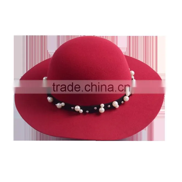 2016 Fall/Winter Wool Felt Floppy Hat
