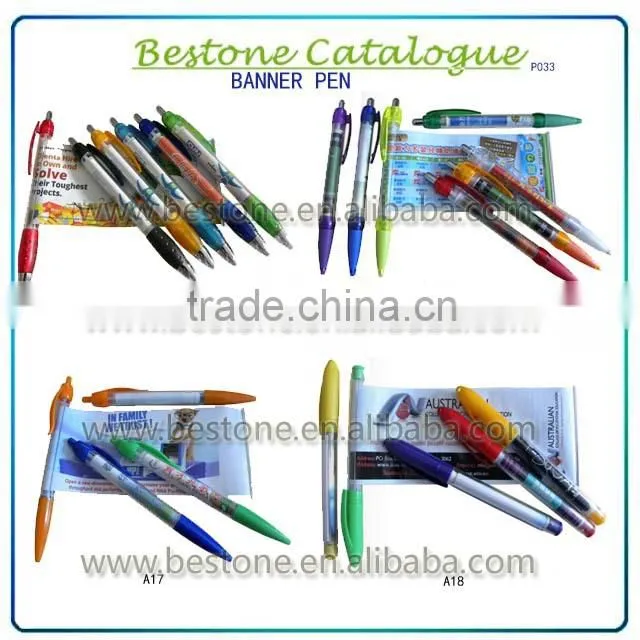 2014 Populer Advertusing Banner Pen