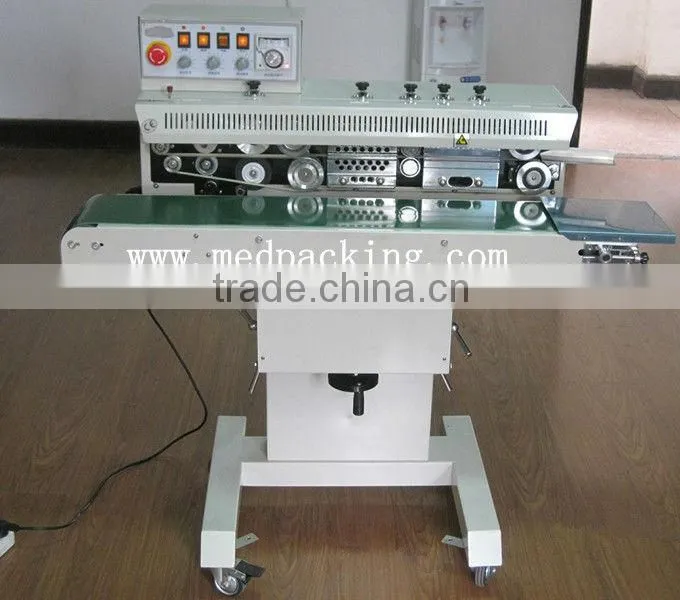 RL-1120W floor-ink coding continuous sealer sealing machine automatic sealing machine j