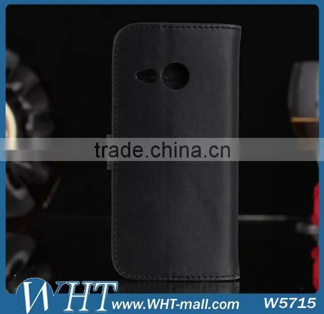 For HTC ONE MINI Leather case. for HTC M4 Crazy Horse Skin Case