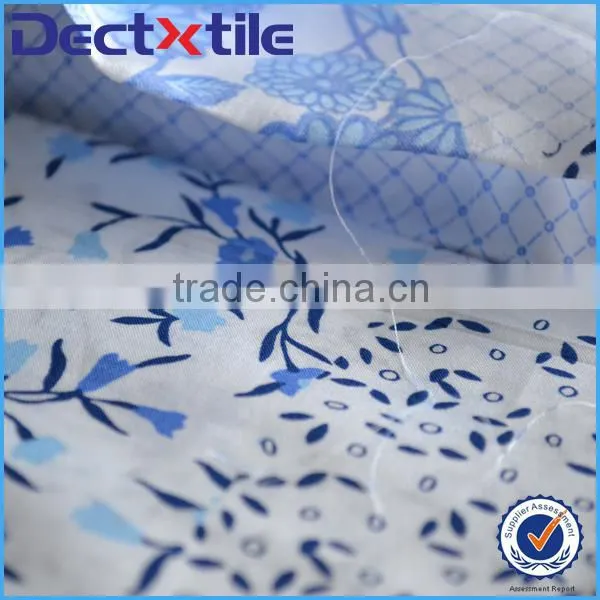 dazzling printed polka dot cotton shirt fabric for printed shirt