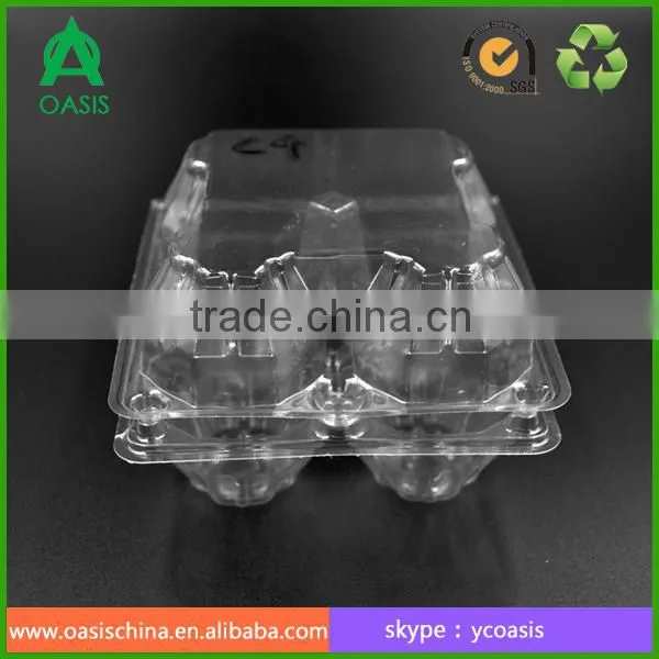 Customized PVC plastic foldable egg box