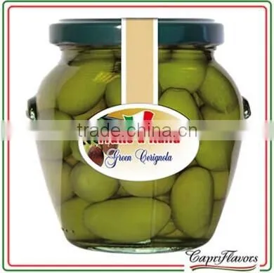 High clear food grade glass jars