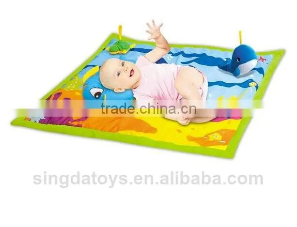 Funny Baby ocean crawl mat baby play gym with frame